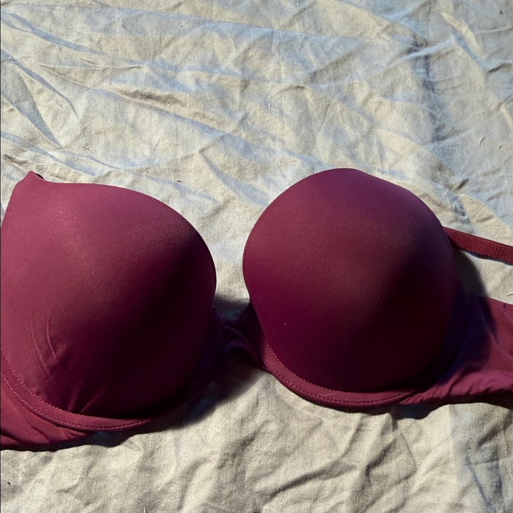 Victoria's Secret Plum Padded T-Shirt Bra